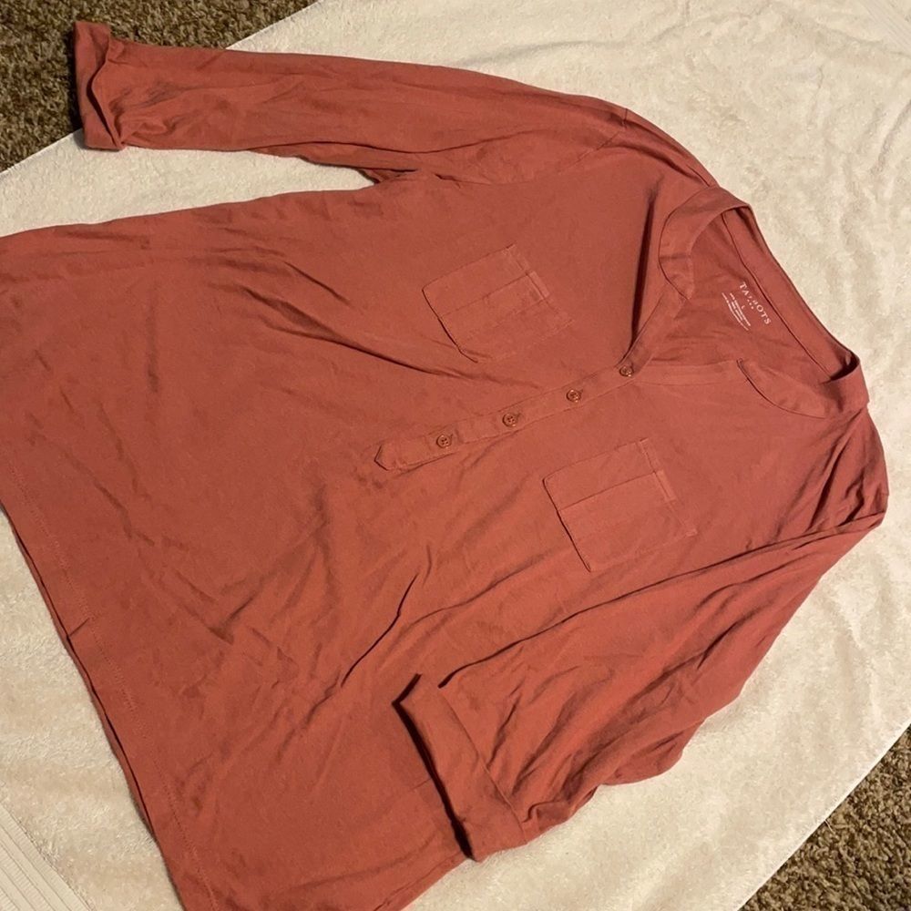 Burnt Orange Long Sleeve